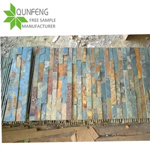 China Rusty Stone Wall Cladding Slate Ledgestone